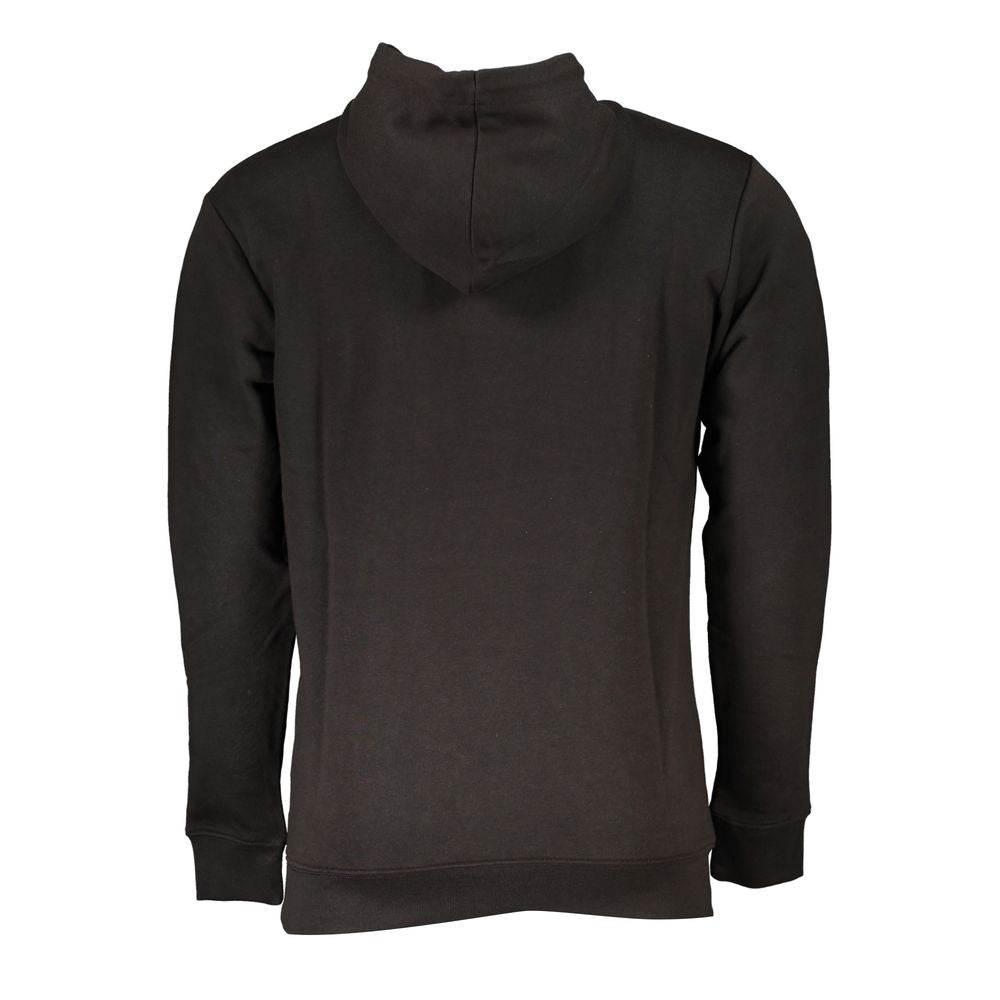 Cavalli Class Black Cotton Men Sweater - Hilstor