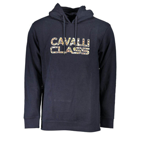 Cavalli Class Blue Cotton Men Sweater - Hilstor