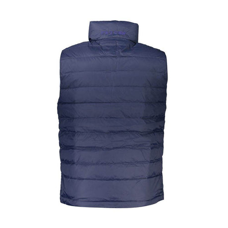La Martina Blue Polyamide Men Jacket - Hilstor