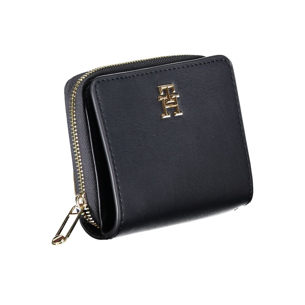Tommy Hilfiger elegant blå polyethylen pung