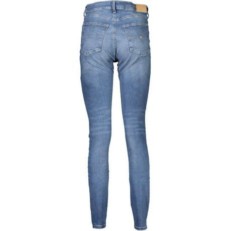 Tommy Hilfiger Blue Cotton Women's Skinny Jean - Hilstor