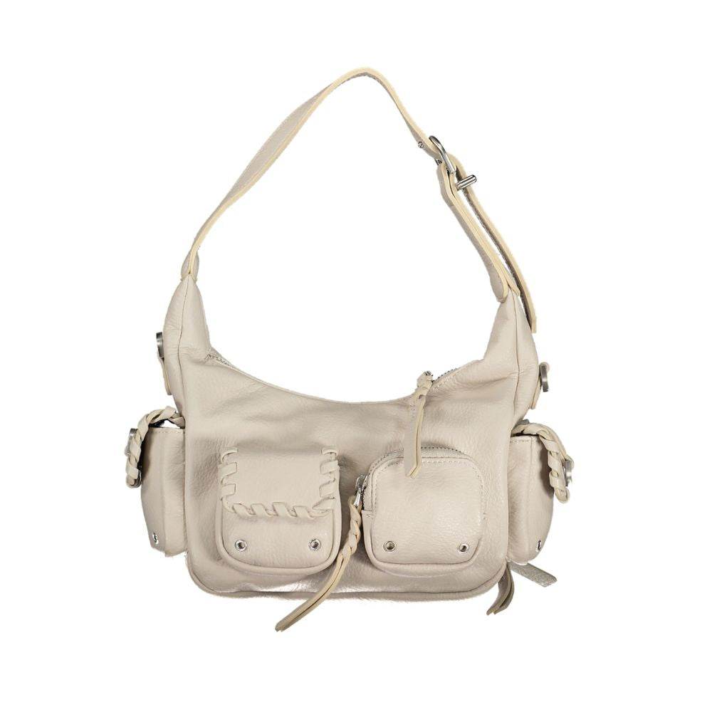 Desigual White Polyethylene Handbag - Hilstor