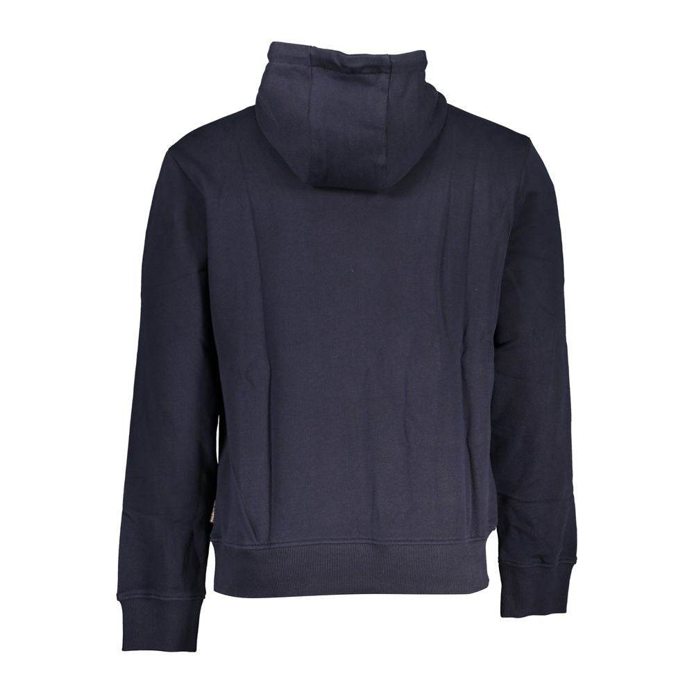 Napapijri Blue Cotton Men Sweater - Hilstor
