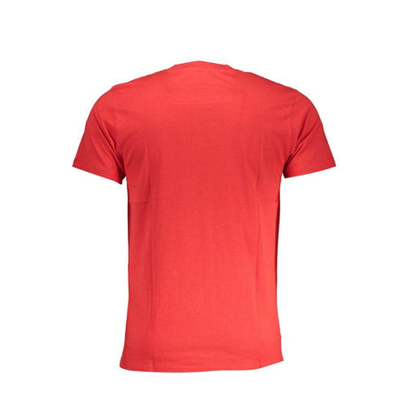 Cavalli Class Red Cotton T-Shirt - Hilstor