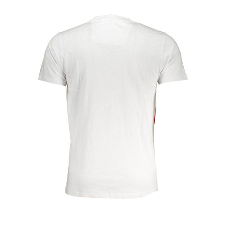 Cavalli Class White Cotton T-Shirt - Hilstor