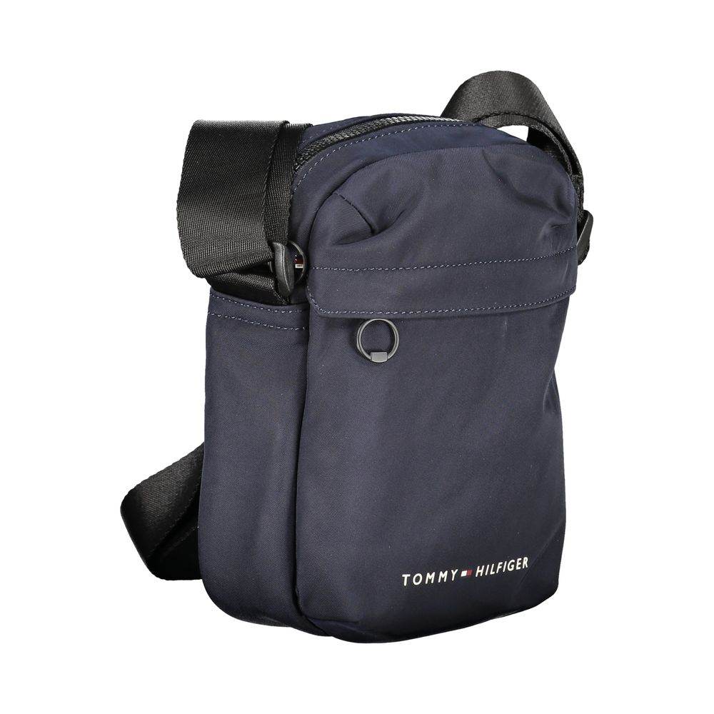 Tommy Hilfiger Blue Polyester Shoulder Bag - Hilstor