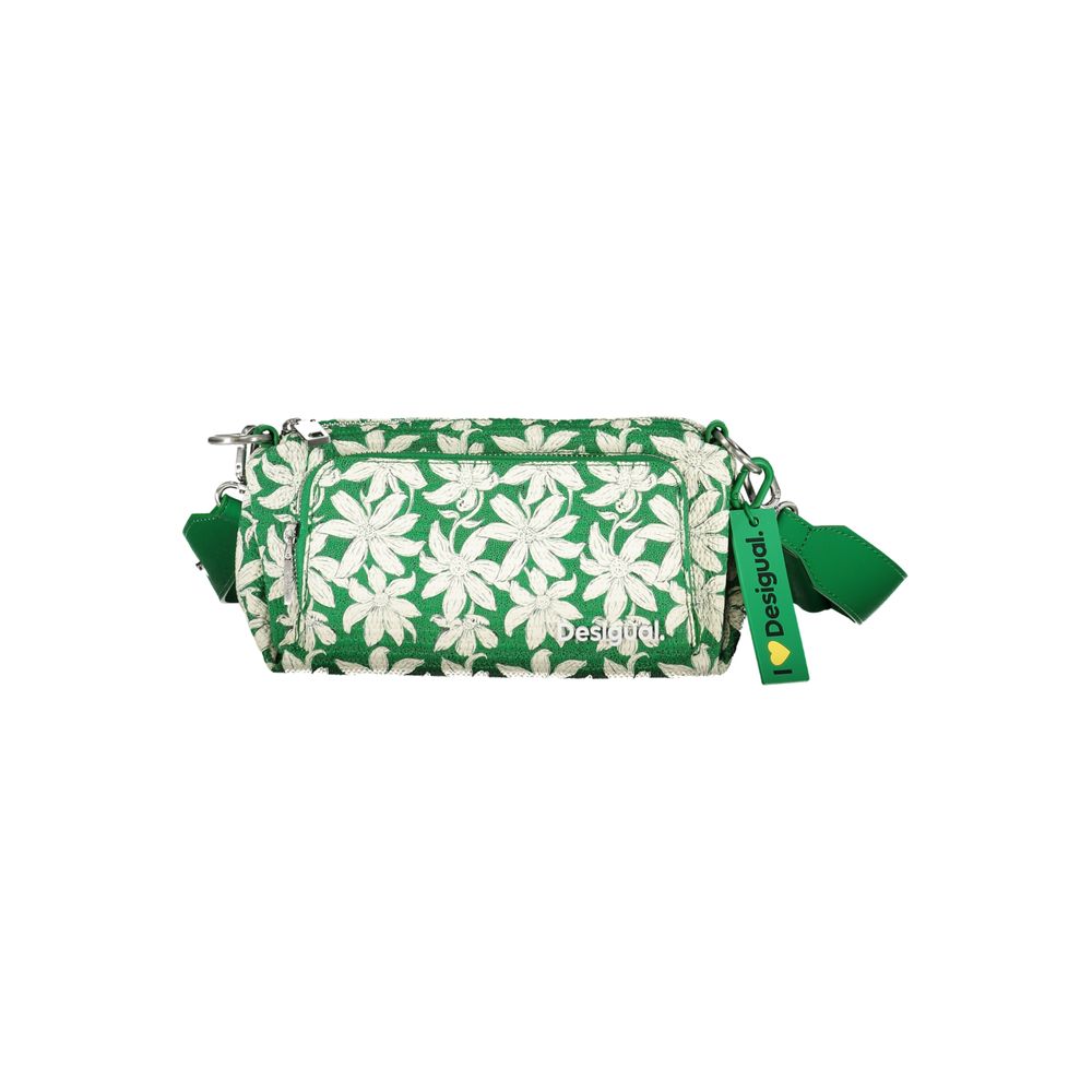 Desigual grøn polyethylen håndtaske