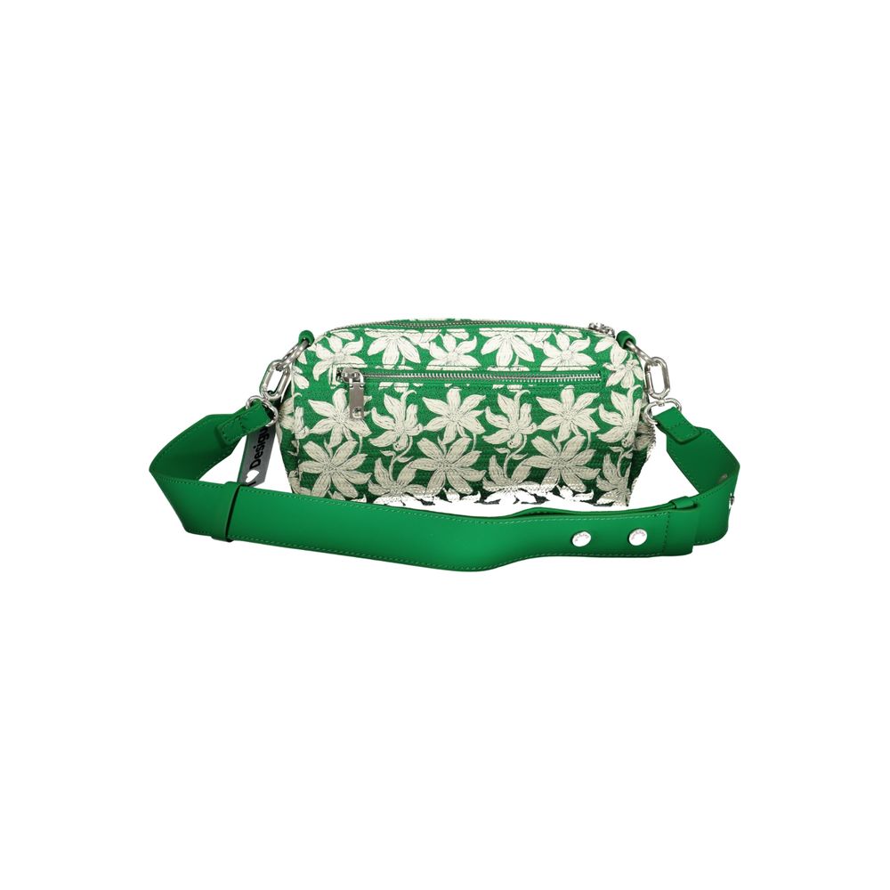 Desigual grøn polyethylen håndtaske