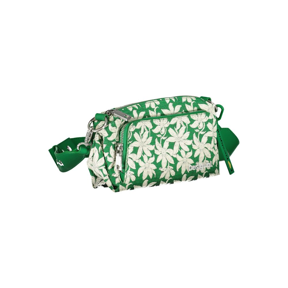 Desigual grøn polyethylen håndtaske