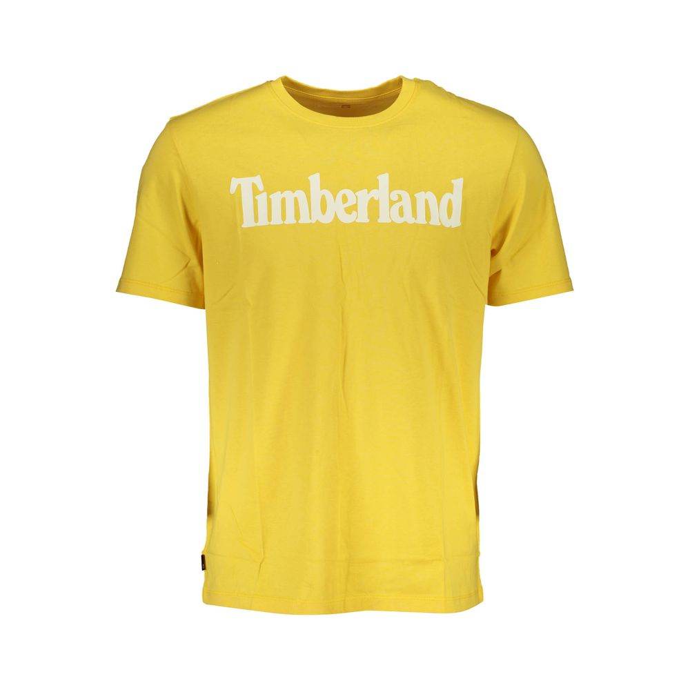 Timberland Yellow Cotton T-Shirt - Hilstor