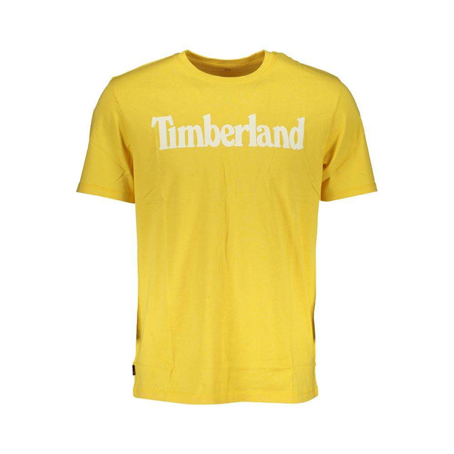 Timberland Yellow Cotton T-Shirt - Hilstor