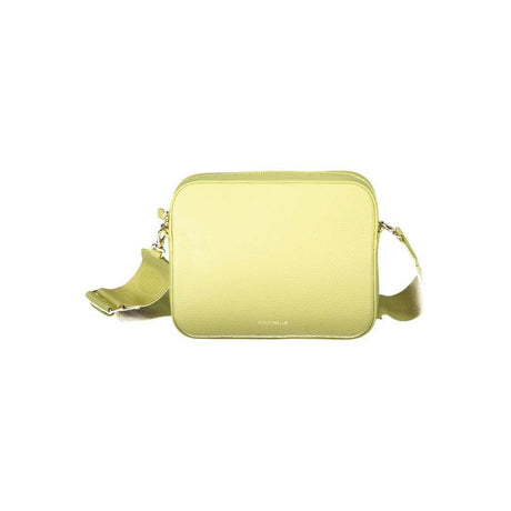 Coccinelle Yellow Leather Handbag - Hilstor