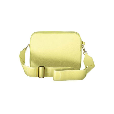 Coccinelle Yellow Leather Handbag - Hilstor