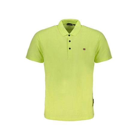 Napapijri Yellow Cotton T-Shirt - Hilstor