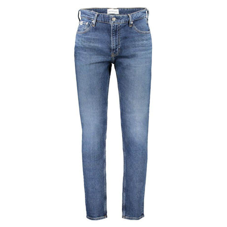 Calvin Klein Blue Cotton Men Jeans - Hilstor