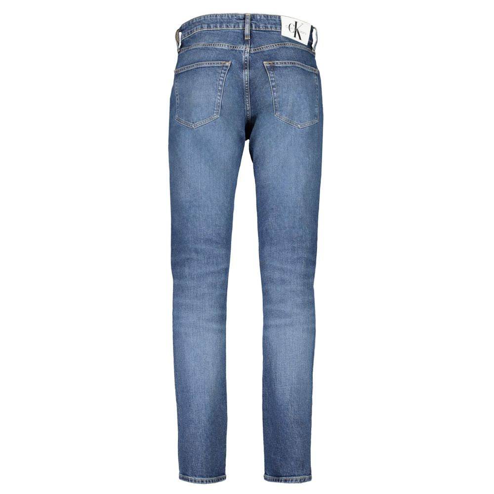 Calvin Klein Blue Cotton Men Jeans - Hilstor
