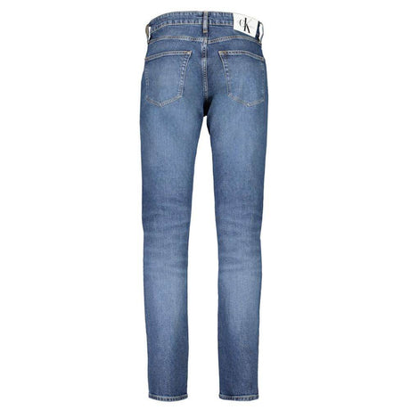 Calvin Klein Blue Cotton Men Jeans - Hilstor