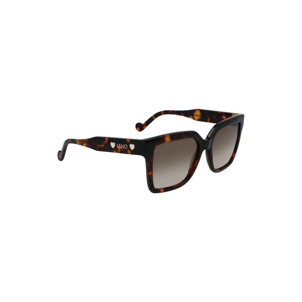 Liu Jo Brown Acetate Women Sunglass - Hilstor