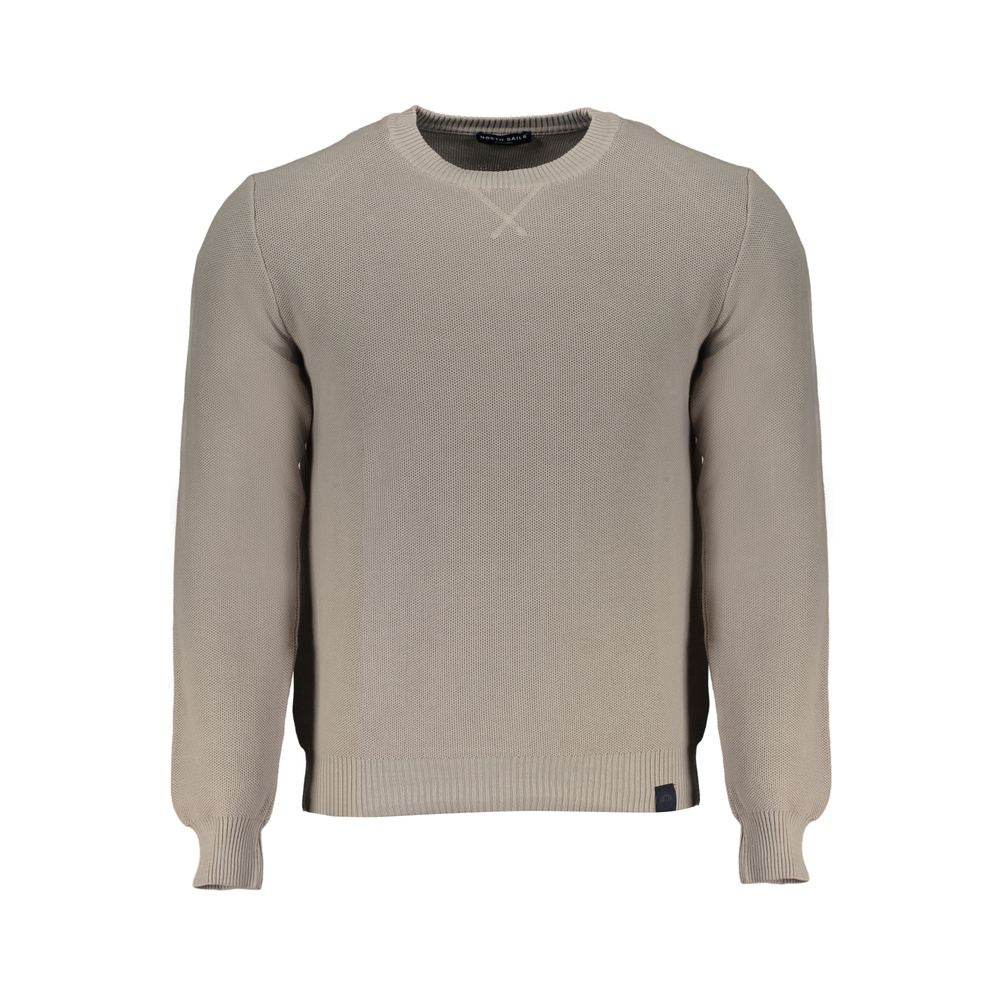 North Sails Gray Cotton Sweater - Hilstor