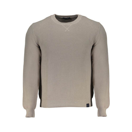 North Sails Gray Cotton Sweater - Hilstor