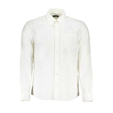 North Sails White Cotton Shirt - Hilstor