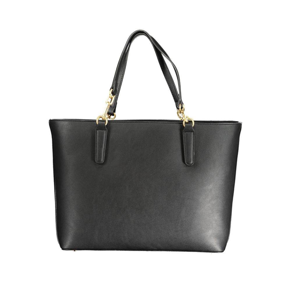 Mario Valentino Black Polyethylene Handbag - Hilstor