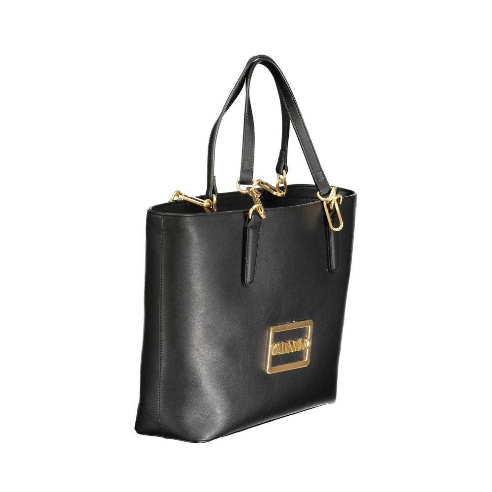 Mario Valentino Black Polyethylene Handbag - Hilstor