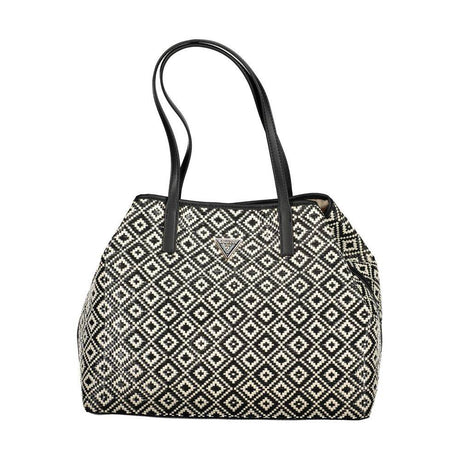 Guess Jeans Black Polyethylene Handbag - Hilstor