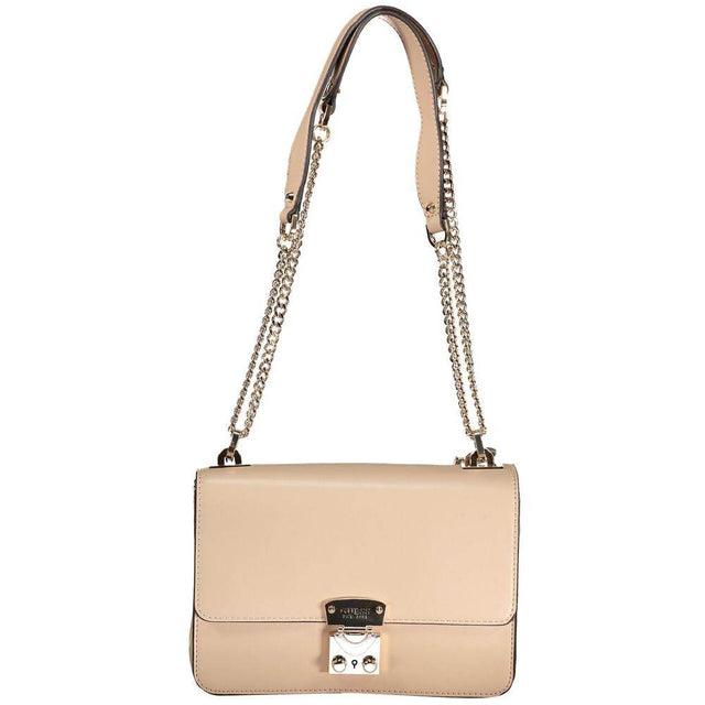 Guess Jeans Beige Polyethylene Handbag - Hilstor
