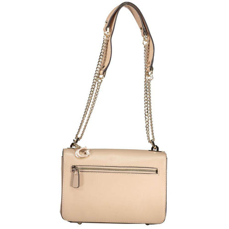 Guess Jeans Beige Polyethylene Handbag - Hilstor