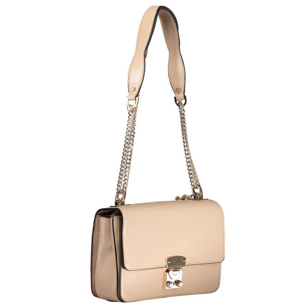 Guess Jeans Beige Polyethylene Handbag - Hilstor