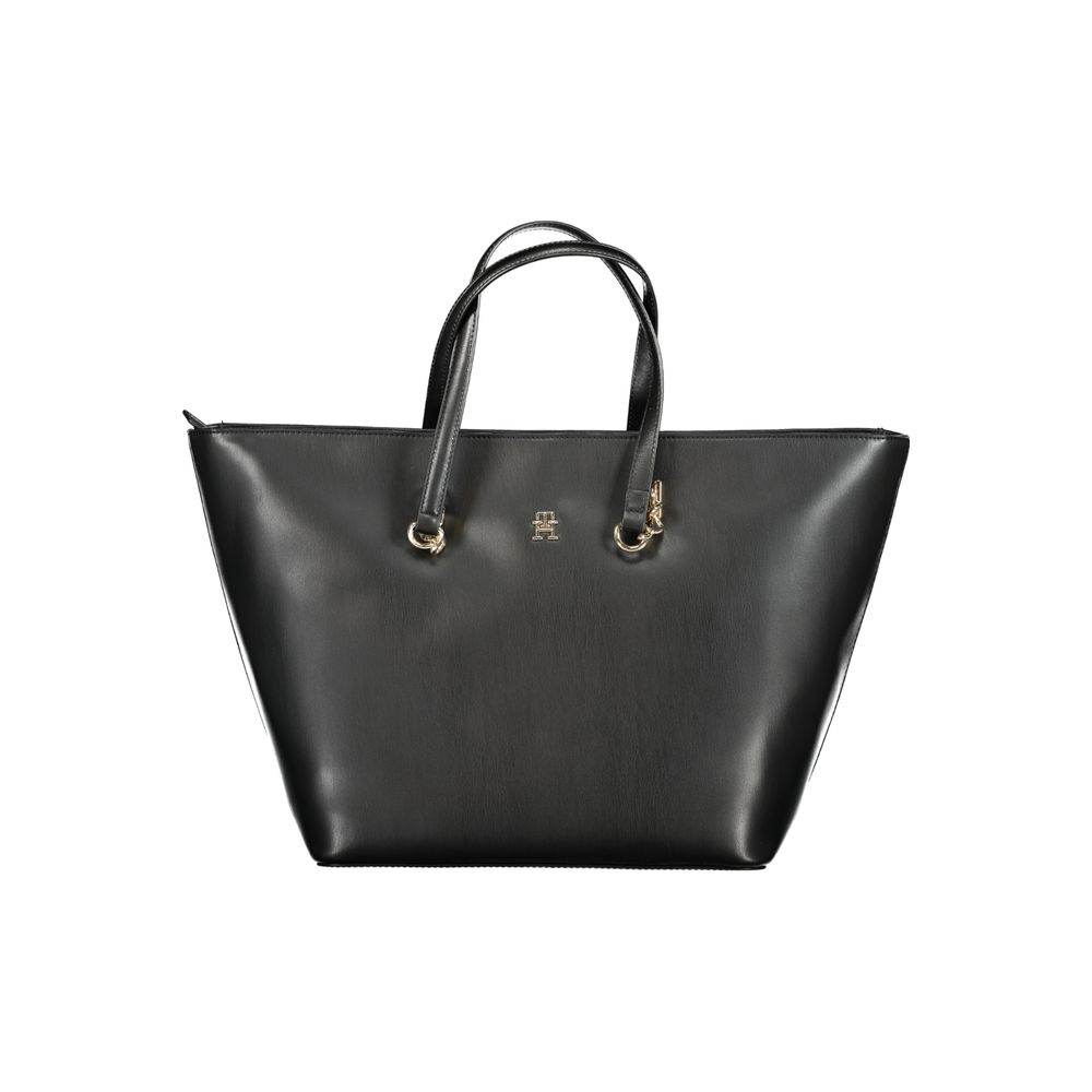 Tommy Hilfiger Black Polyethylene Handbag - Hilstor