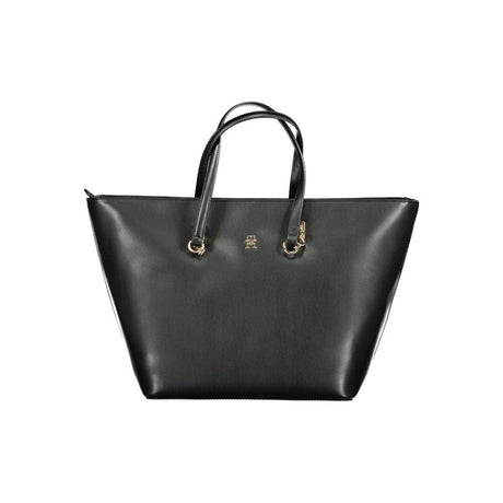 Tommy Hilfiger Black Polyethylene Handbag - Hilstor