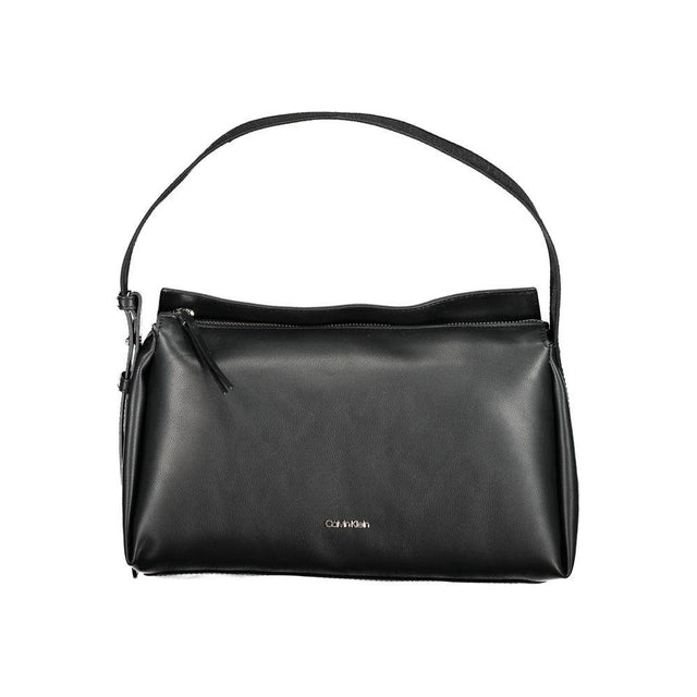 Calvin Klein Black Polyester Handbag - Hilstor