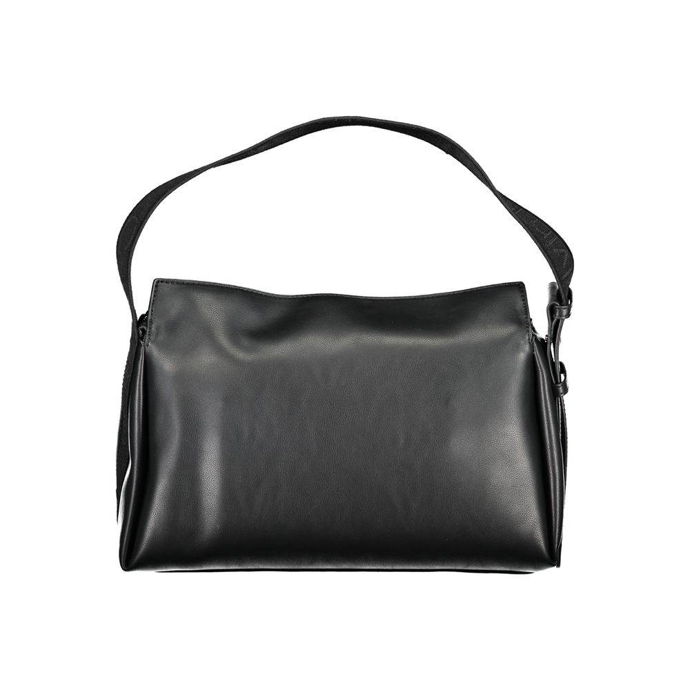 Calvin Klein Black Polyester Handbag - Hilstor