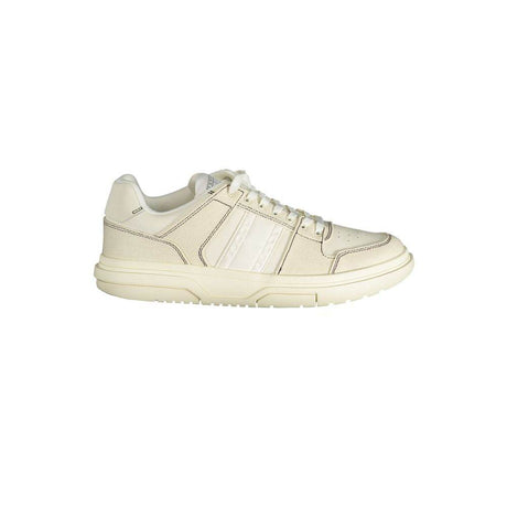 Tommy Hilfiger White Polyester Sneaker - Hilstor