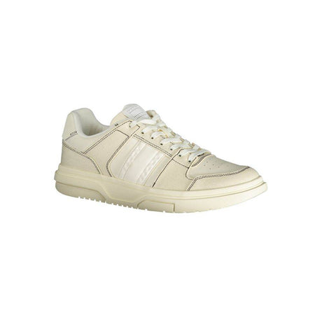Tommy Hilfiger White Polyester Sneaker - Hilstor