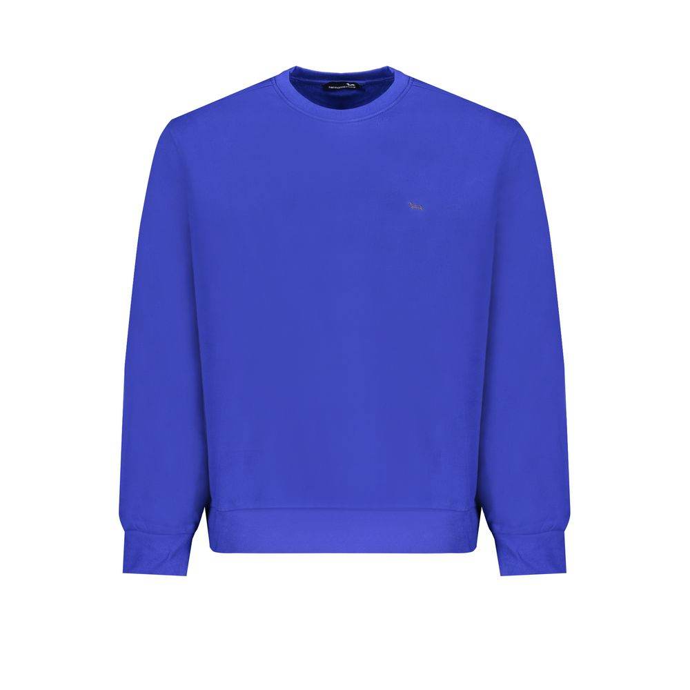 Harmont & Blaine Blue Cotton Men Sweater - Hilstor