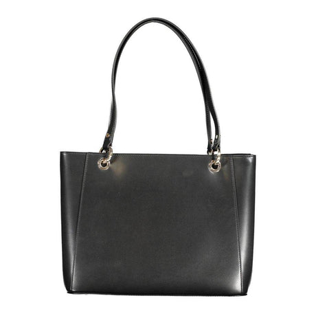 Guess Jeans Black Polyethylene Handbag - Hilstor