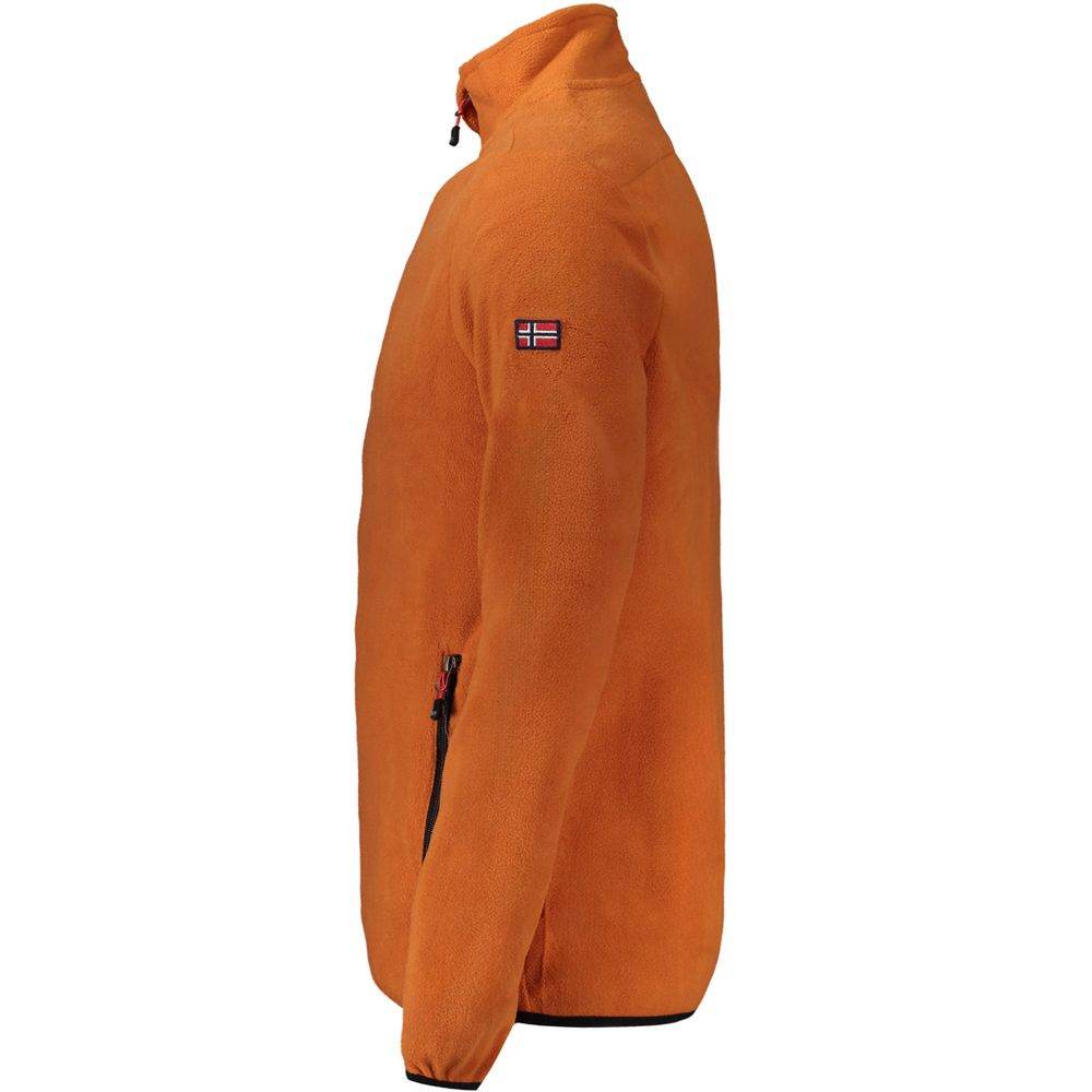 Norway 1963 Brown Polyester Men Sweater - Hilstor