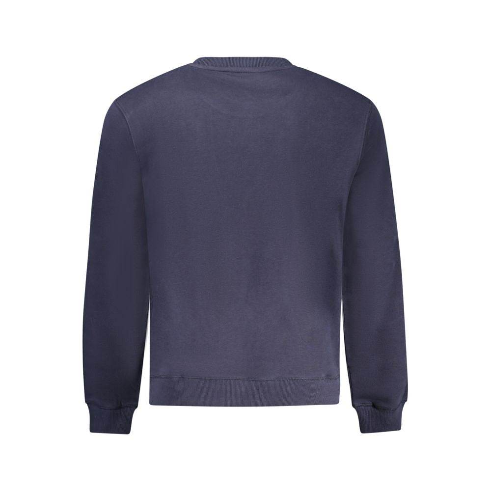 Napapijri Blue Cotton Men Sweater - Hilstor