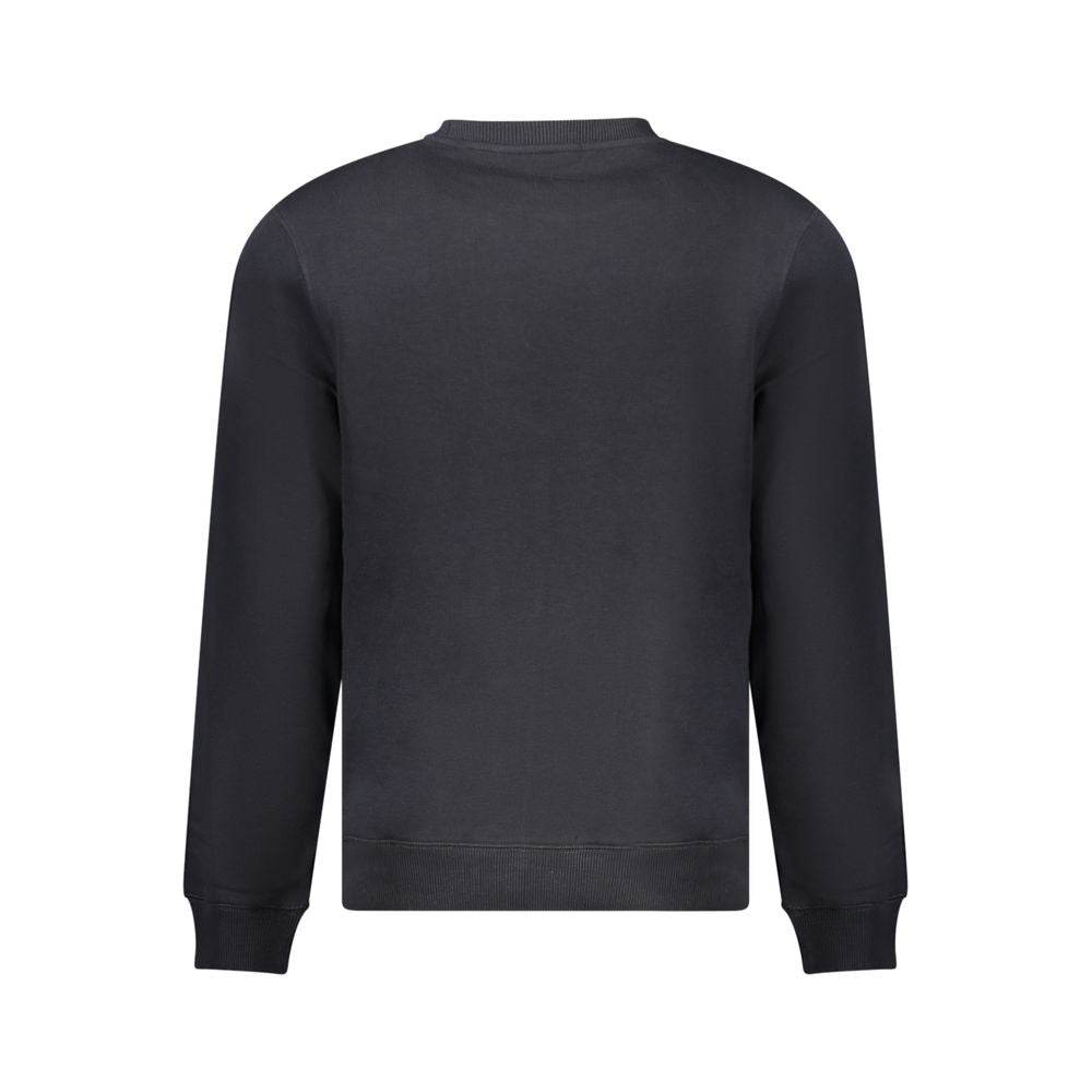 Napapijri Black Cotton Men Sweater - Hilstor