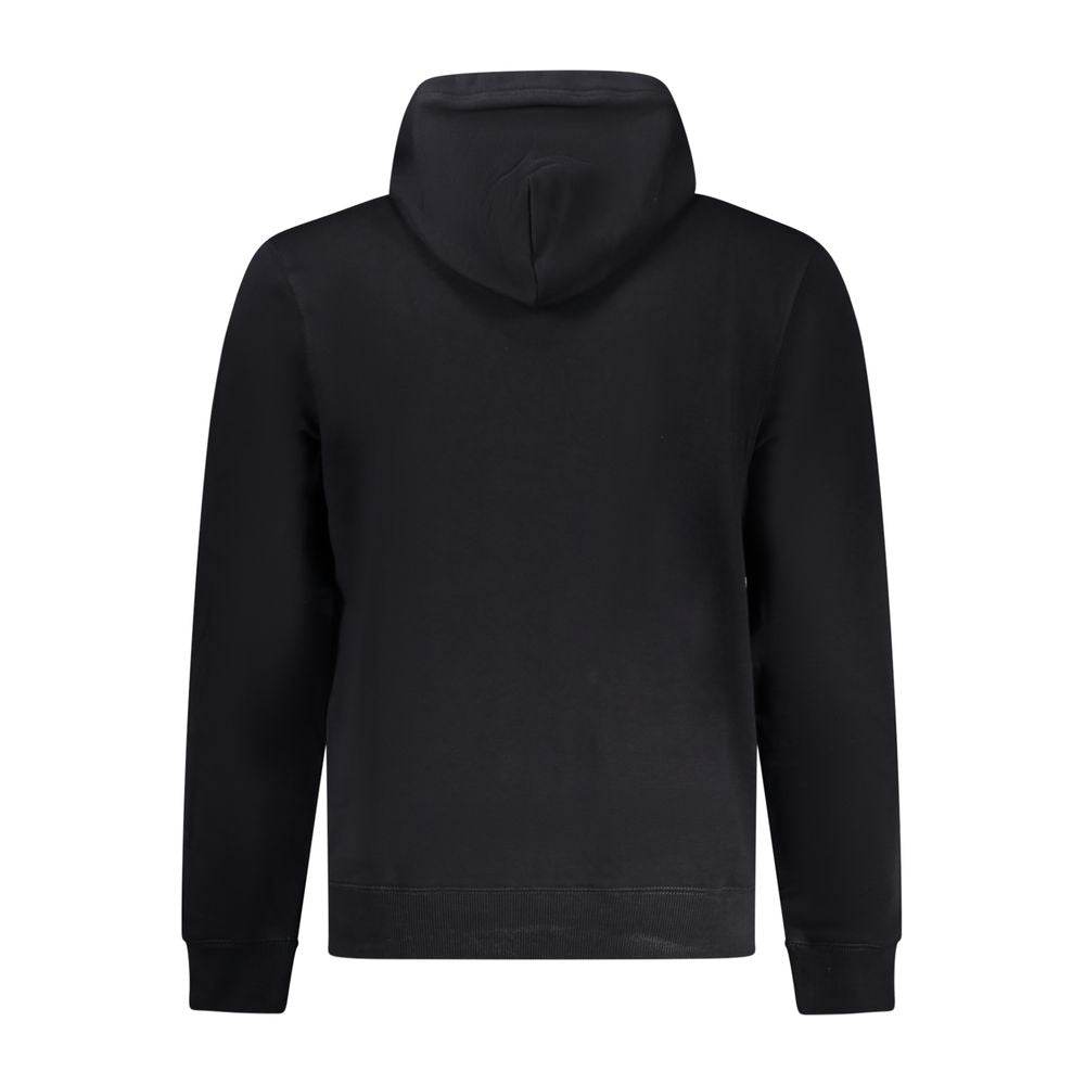 Napapijri Black Cotton Men Sweater - Hilstor