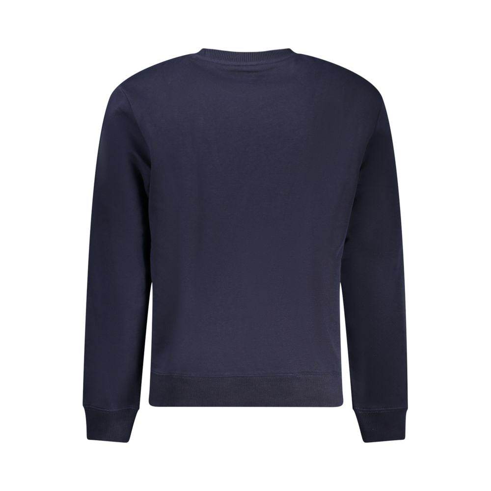 Napapijri Blue Cotton Men Sweater - Hilstor