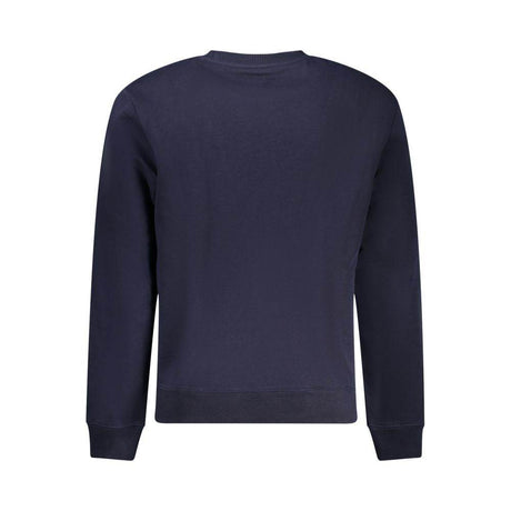 Napapijri Blue Cotton Men Sweater - Hilstor