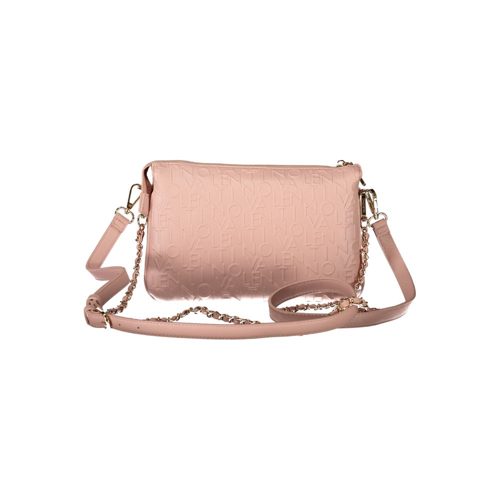 Valentino Tasker Pink Polyethylene Håndtaske til kvinder