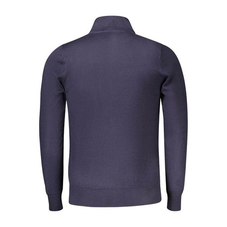 Coveri Moving Blue Viscose Men Sweater - Hilstor