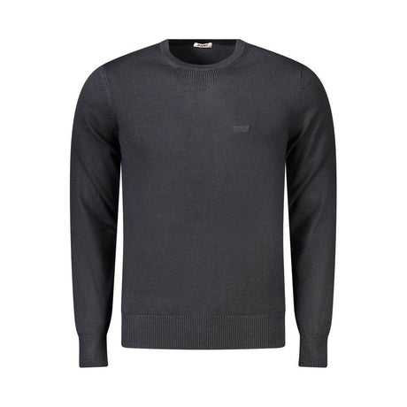 Rifle Black Viscose Men Sweater - Hilstor