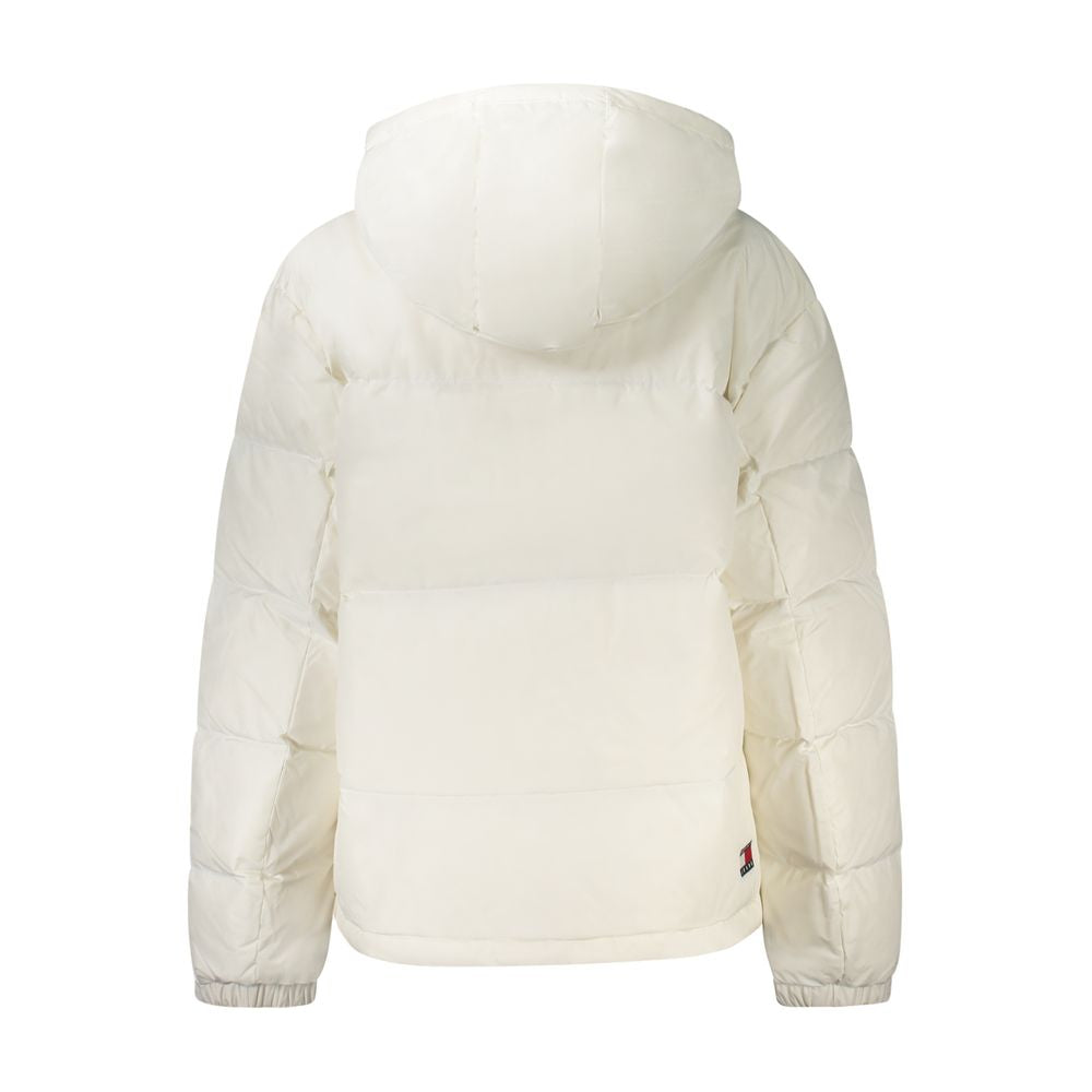 Tommy Hilfiger Hvid polyesterjakke til kvinder