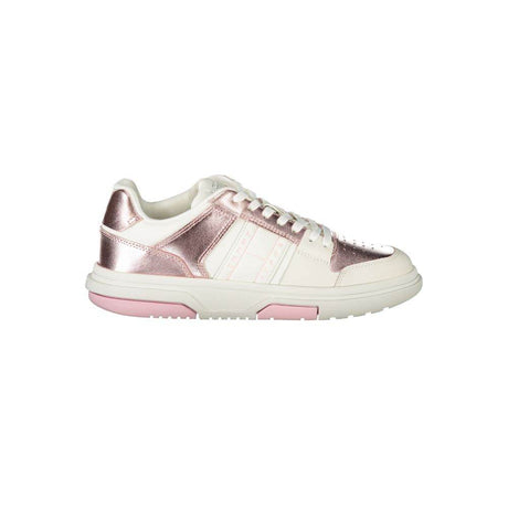 Tommy Hilfiger White Polyethylene Women Sneaker - Hilstor